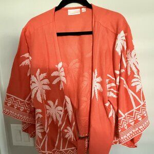 KIM Gravel  Bellisima Boutique Palm Shrug & Ankle Matching Pants  XL